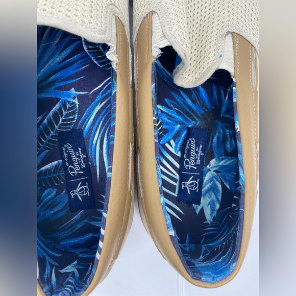 PENGUIN Men's Beige Slip-On Shoes Pictured AS IS - Picture 8 of 8